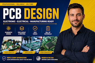 do electronic engineering design, electrical engineering ,robotics, pcb layout