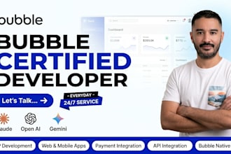 bubble io bubble developer bubble api connector bubble saas supabase integration