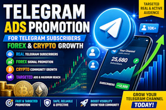 telegram ads marketing, telegram subscribers, forex promotion crypto promotion
