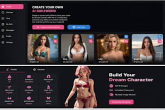 develop ai nsfw app, ai companion app, ai girlfriend app