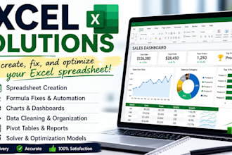 create, fix, or customize you excel spreadsheet
