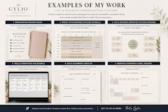 organize your life or business into a customized system