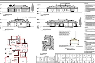 draw UK planning permission, building regulation and structural drawings