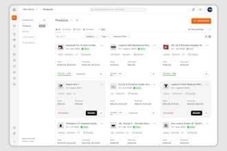 do accurate product listing, product upload, and e commerce management