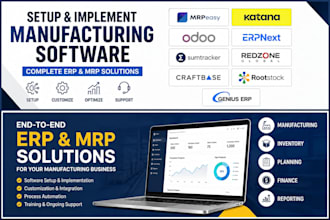 do mrpeasy katana odoo erpnext sumtracker redzone craftbase rootstock genius erp