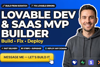 lovable ai lovable dev lovable website lovable app fix lovable stripe mvp saas