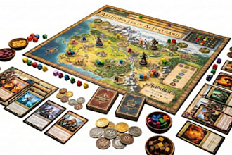 design custom board game mechanics card game templates and rulebooks