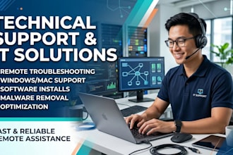 be your remote IT support and technical support specialist