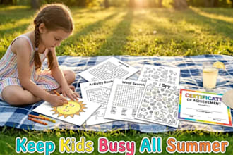 maze puzzle coloring book KDP interior design for kids activity printable pages