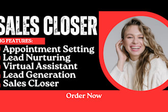 salesperson sales closer sales representative sdr b2b sales closer