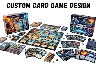 design card game card game art playing cards card box design trading card game