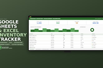 create a custom inventory tracking spreadsheet in google sheets