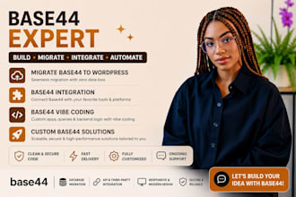 base44 expert migrate base44 to wordpress base44 integration base44 vibe coding