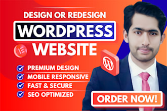 do design wordpress website or revamp wordpress website
