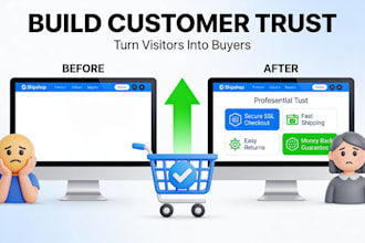 add shopify trust badges and optimize shopify cro to boost shopify sales