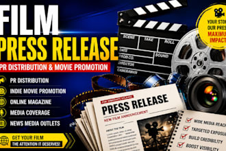film press release pr distribution movie promotion  marketing public relation