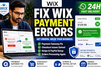 fix wix payment gateway integration errors checkout page issue fix