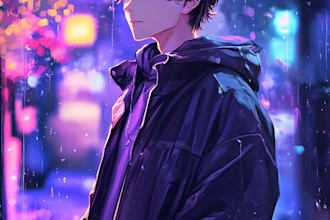 do a anime character