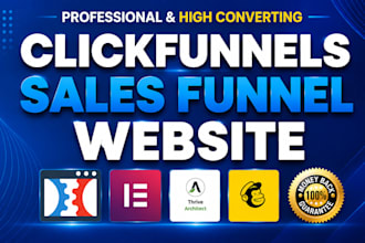 design clickfunnels sales funnel, clickfunnels landing page, gohighlevel funnel