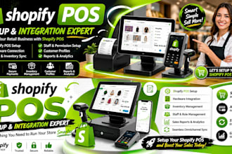 setup shopify pos, toast pos, clover pos, square pos inventory sync