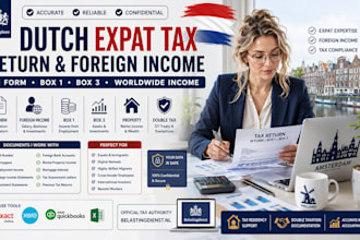 prepare dutch expat tax return foreign income box 3 tax reporting