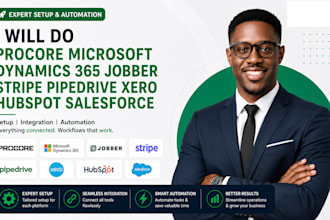 do procore dynamic 365 jobber stripe pipedrive xero hubspot salesforce buildops