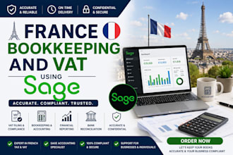 handle france bookkeeping and vat using sage