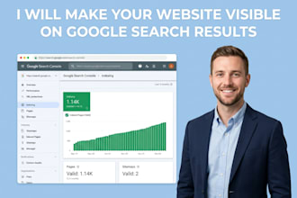 make your website visible on google search results