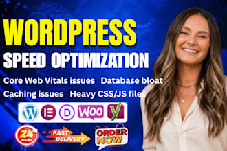 do wordpress speed optimization, google pagespeed, gtmetrix, fix core web vitals