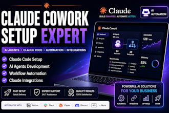 setup claude cowork ai agent claude consultant claude code and ai automation