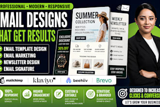 do email template design, email design, email marketing and email signature