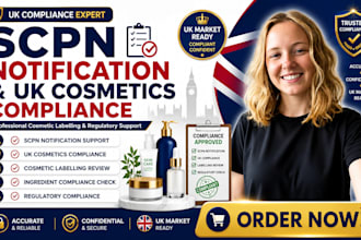 complete scpn notification, UK cosmetics compliance, cosmetic labeling