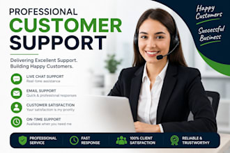 handle customer support, email support, and live chat