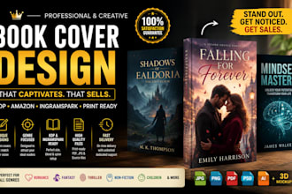 do KDP bookcover design ingramspar KDP paperback design ebook cover romance book