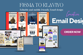 editable figma to klaviyo mailchimp brevo email template newsletter design bravo