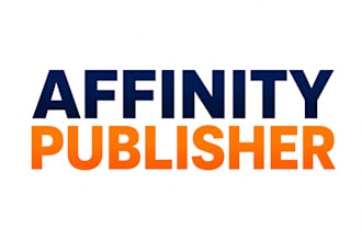 design book layout ebook formatting magazine  affinity publisher projects