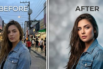 provide professional ai photo editing and background removal