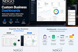 build a custom business dashboard and automation system