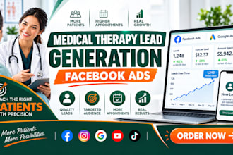 generate targeted therapy lead medical therapy lead generation facebook ads