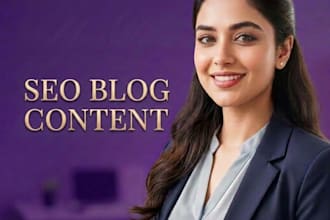 write high quality SEO blog posts and articles