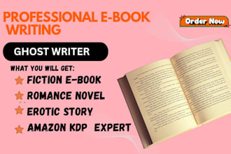 ghostwrite your contemporary romance novel as your fiction ghostwriter