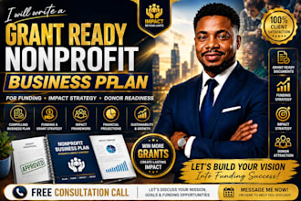 write a grant ready nonprofit business plan for funding impact strategy
