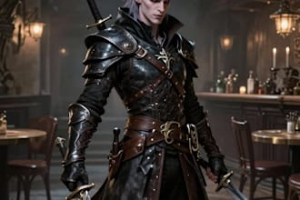draw your dnd art or ttrpg character design or illustration
