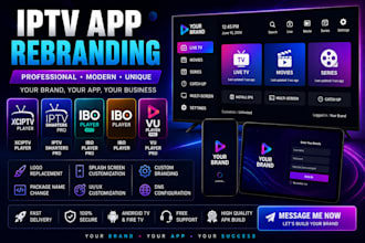 rebrand ibo player pro, ibo player, vu player pro, xciptv player, iptv smarter