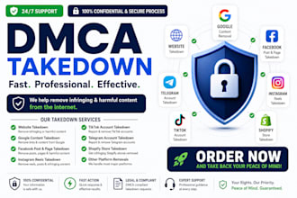 help with dmca takedown requests