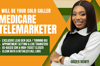 medicare lead generation health insurance lead sales closer appointment setting