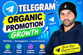do organic telegram channel promotion for real growth