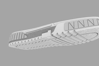 do 3d shoe sole models, 3d sole design for printing and animation