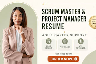 write scrum master resume agile project manager cv or product owner resume