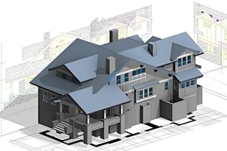 do revit bim modeling architectural structural from dwg PDF 2d drawings
